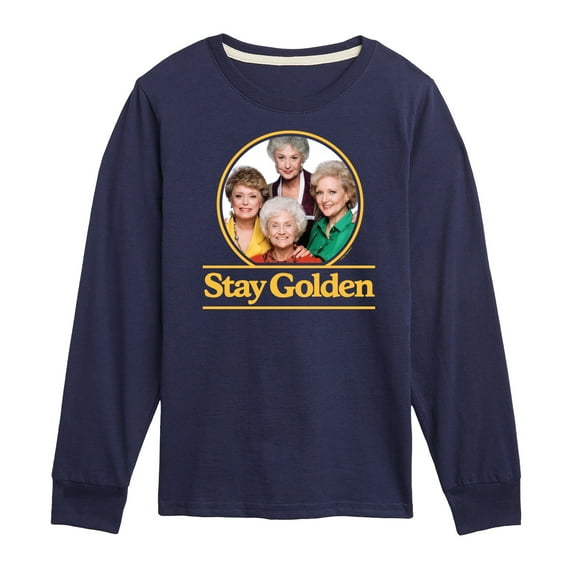 Golden Girls - Stay Golden Group - Toddler And Youth Long Sleeve Graphic T-Shirt