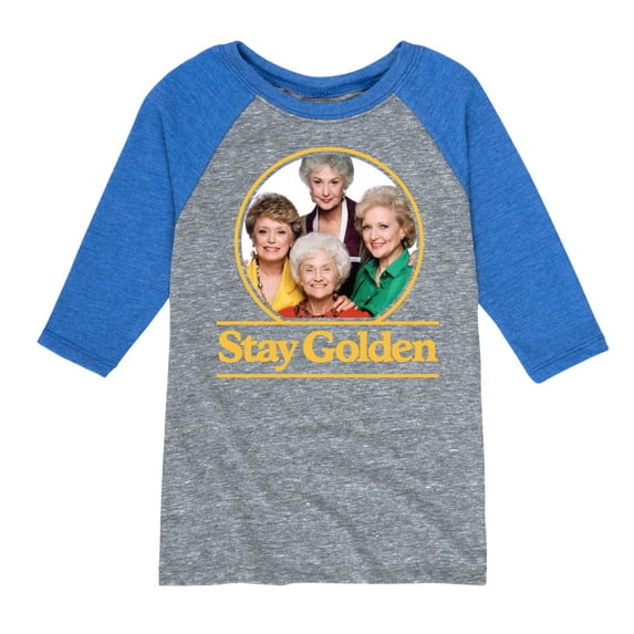 Golden Girls - Stay Golden Group - Toddler And Youth Raglan Graphic T-Shirt