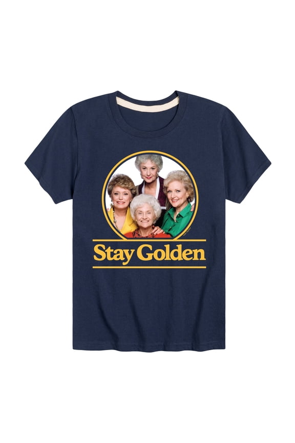 Golden Girls - Stay Golden Group - Toddler And Youth Short Sleeve Graphic T-Shirt