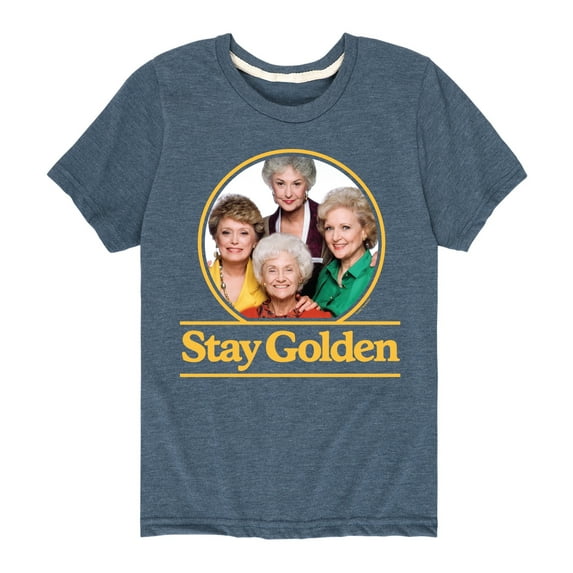 Golden Girls - Stay Golden Group - Toddler And Youth Short Sleeve Graphic T-Shirt