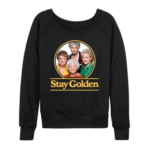 Golden Girls - Stay Golden Group - Women's Lightweight French Terry Long Sleeve Shirt