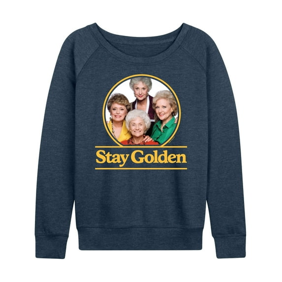 Golden Girls - Stay Golden Group - Women's Lightweight French Terry Long Sleeve Shirt
