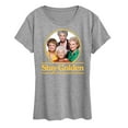 thumbnail image 1 of Golden Girls - Stay Golden Group - Women's Short Sleeve Graphic T-Shirt, 1 of 5