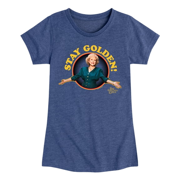 Golden Girls - Stay Golden - Toddler And Youth Girls Short Sleeve Graphic T-Shirt
