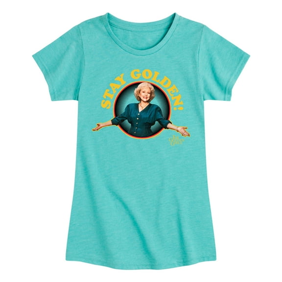 Golden Girls - Stay Golden - Toddler And Youth Girls Short Sleeve Graphic T-Shirt