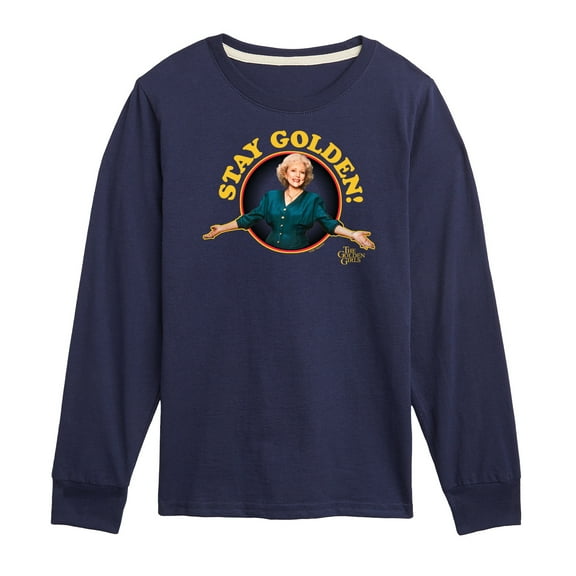 Golden Girls - Stay Golden - Toddler And Youth Long Sleeve Graphic T-Shirt
