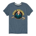 thumbnail image 1 of Golden Girls - Stay Golden - Toddler And Youth Short Sleeve Graphic T-Shirt, 1 of 5