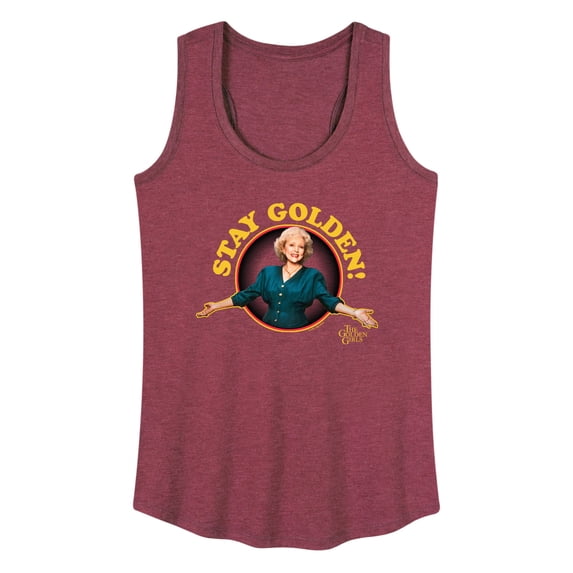 Golden Girls - Stay Golden - Women's Racerback Tank Top