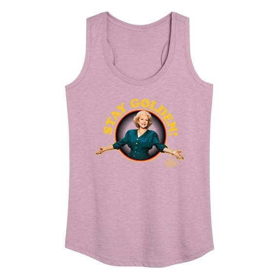 Golden Girls - Stay Golden - Women's Racerback Tank Top