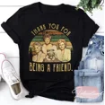 thumbnail image 1 of Golden Girls Thank You for Being a Friend Retro Classic Art Unisex T-Shirt, up to size 5XL, 1 of 2