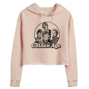 THE GOLDEN GIRLS Golden Girls - The Golden Age - Juniors Cropped Pullover Hoodie