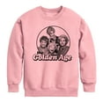 thumbnail image 1 of Golden Girls - The Golden Age - Toddler And Youth Crewneck Fleece Sweatshirt, 1 of 4