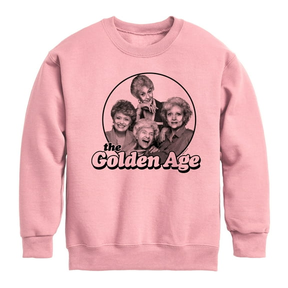 Golden Girls - The Golden Age - Toddler And Youth Crewneck Fleece Sweatshirt