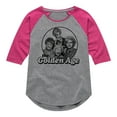 thumbnail image 1 of Golden Girls - The Golden Age - Toddler And Youth Girls Raglan Graphic T-Shirt, 1 of 4