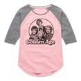 thumbnail image 1 of Golden Girls - The Golden Age - Toddler And Youth Girls Raglan Graphic T-Shirt, 1 of 5