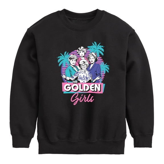 Golden Girls - The Golden Girls - Toddler And Youth Crewneck Fleece Sweatshirt