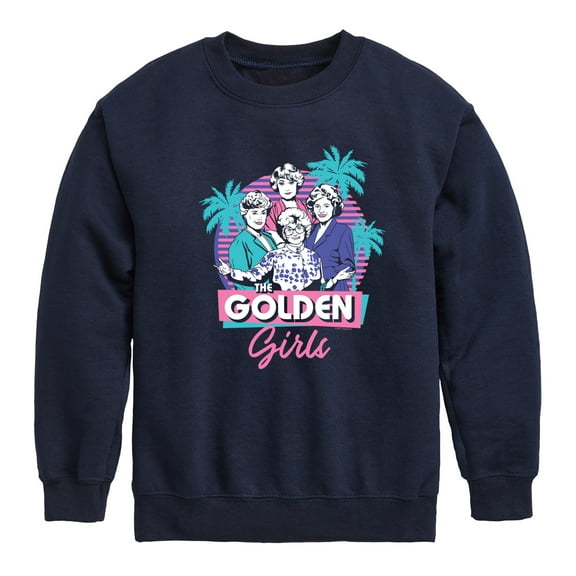Golden Girls - The Golden Girls - Toddler And Youth Crewneck Fleece Sweatshirt