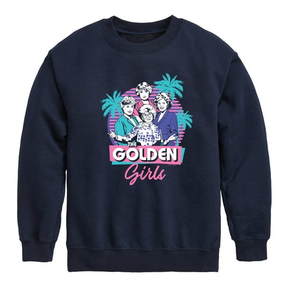 Golden Girls - The Golden Girls - Toddler And Youth Crewneck Fleece Sweatshirt