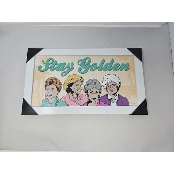 Golden Girls Wood Wall Decor