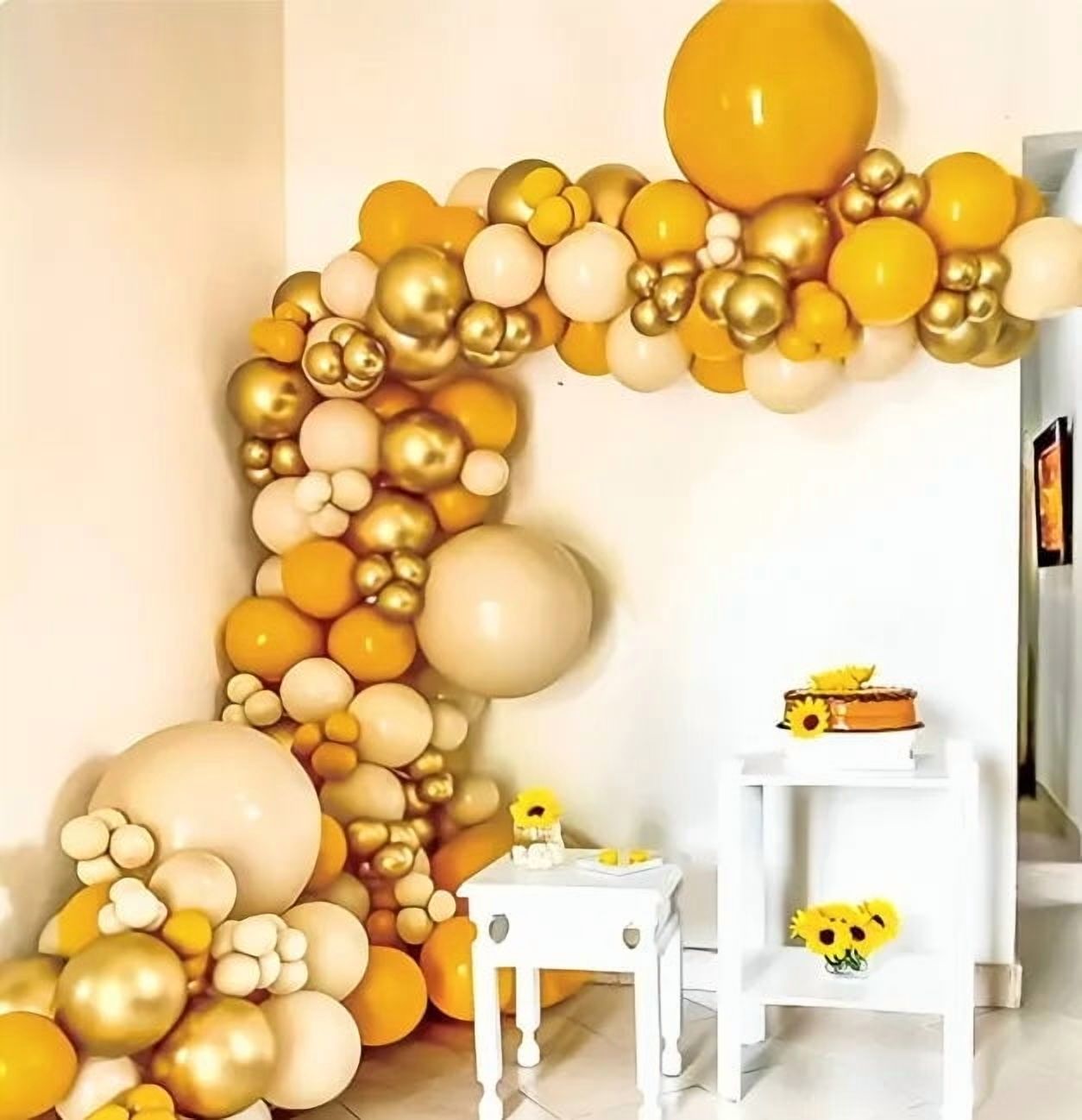 Golden Glow Balloon Arch Set F07M2-34 EMB0142