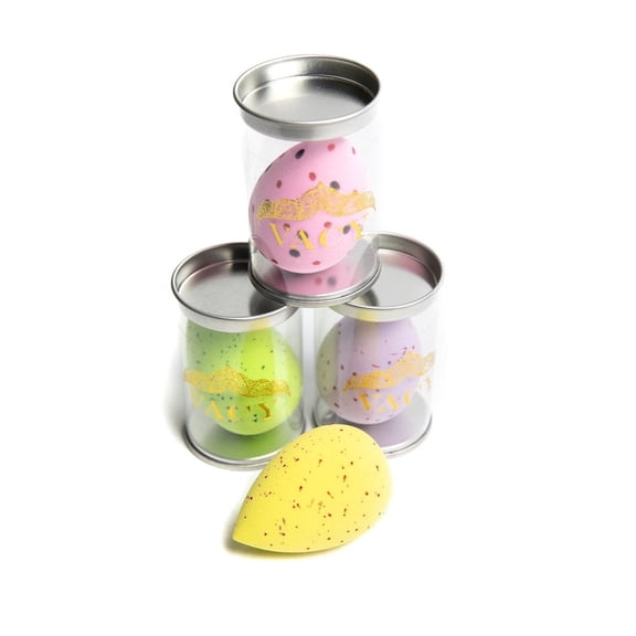 Golden Glow Makeup Sponges With Storage Container