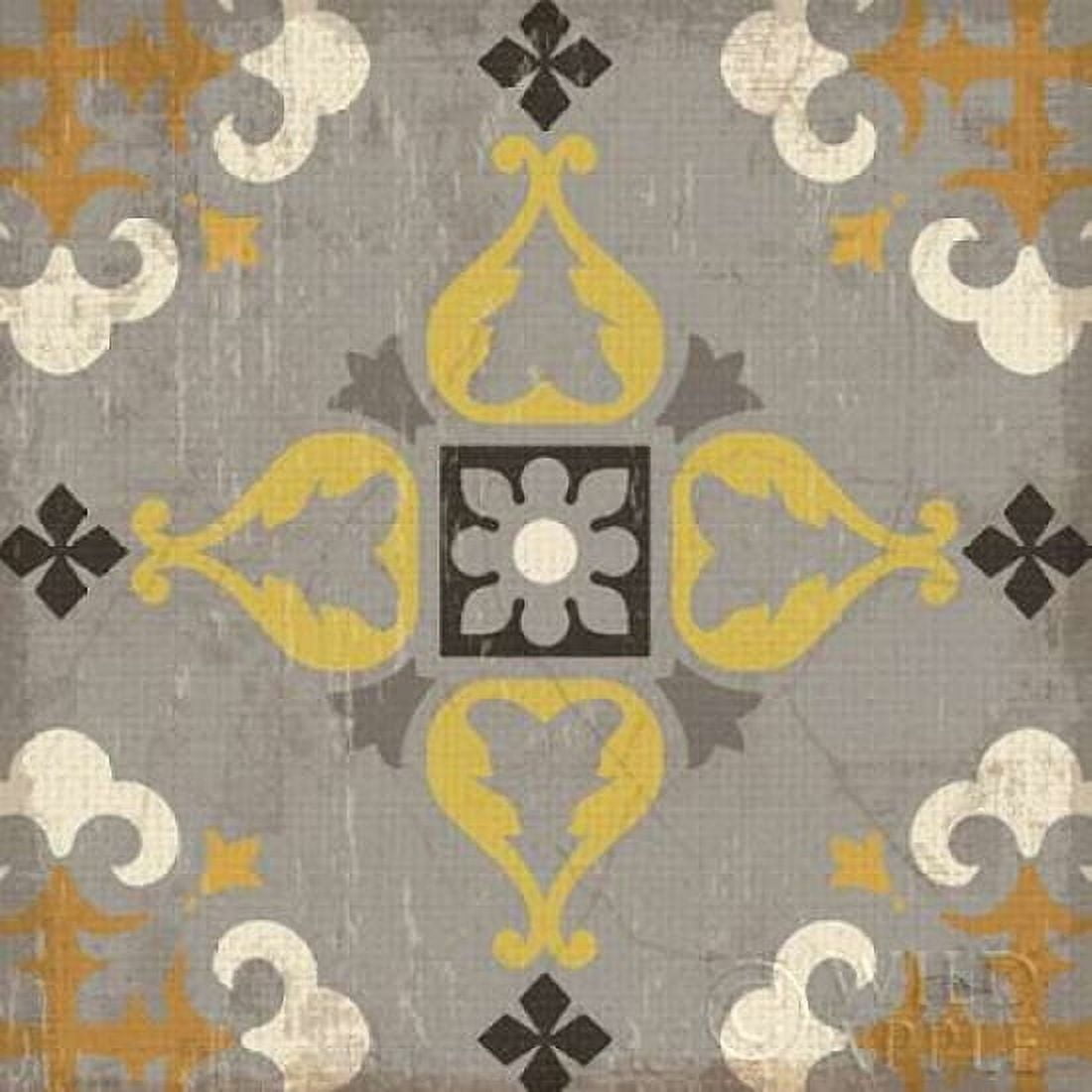 Golden Glow Square VIII Canvas Art - Pela Studio (24 x 24)