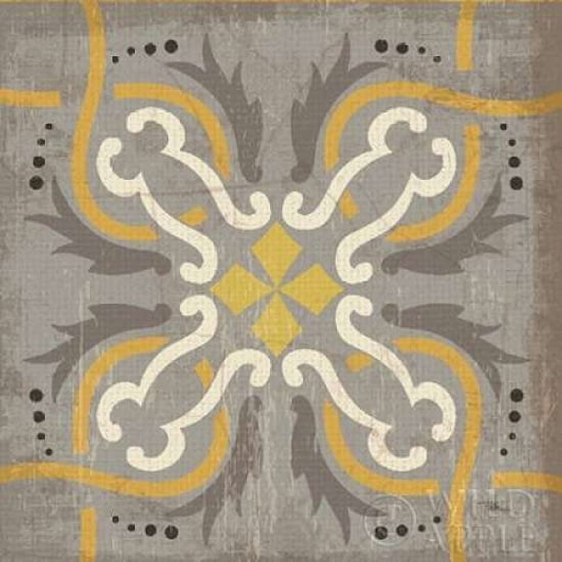 Golden Glow Square XV Canvas Art - Pela Studio (24 x 24)
