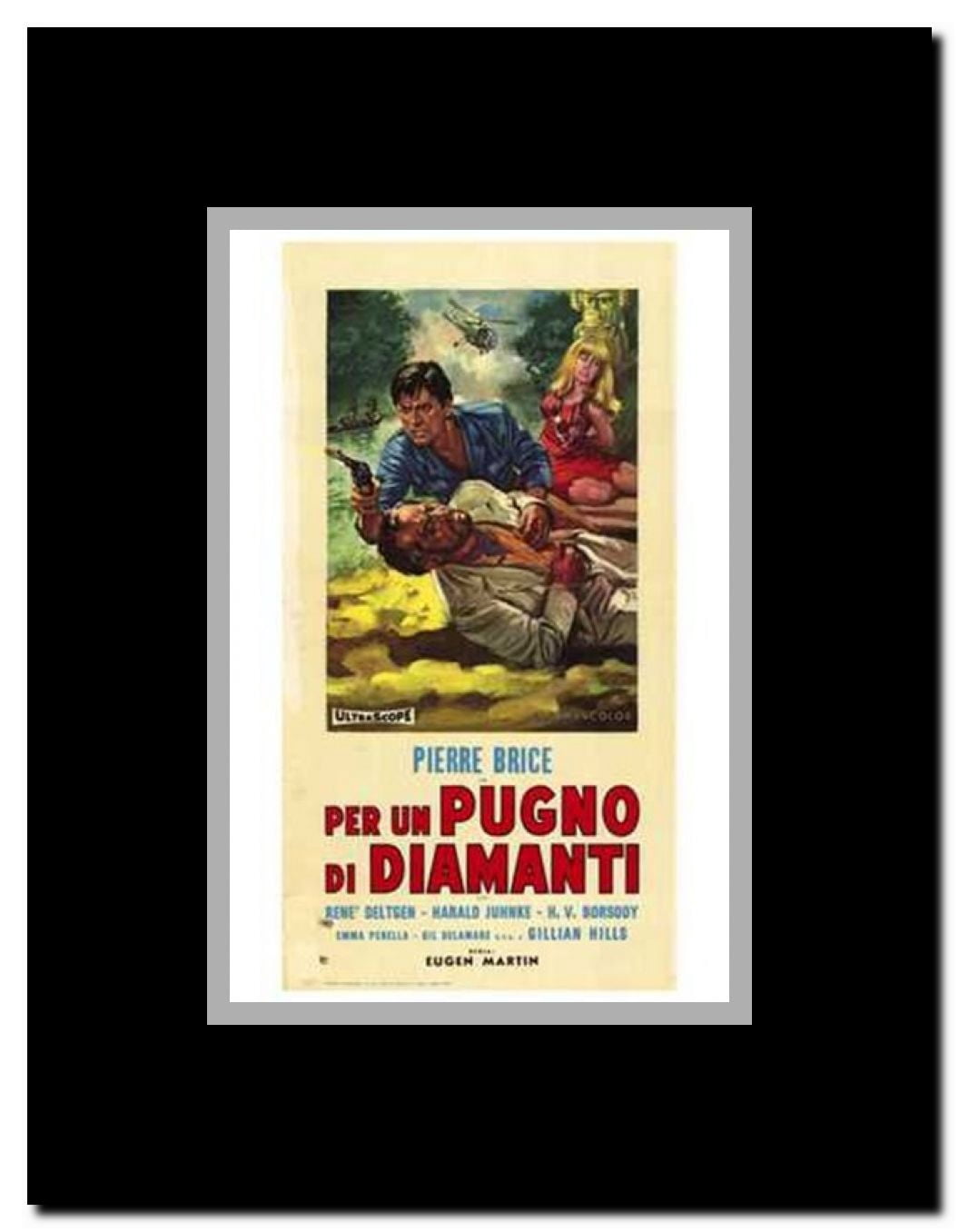 Golden Goddess of Rio Beni Framed Movie Poster