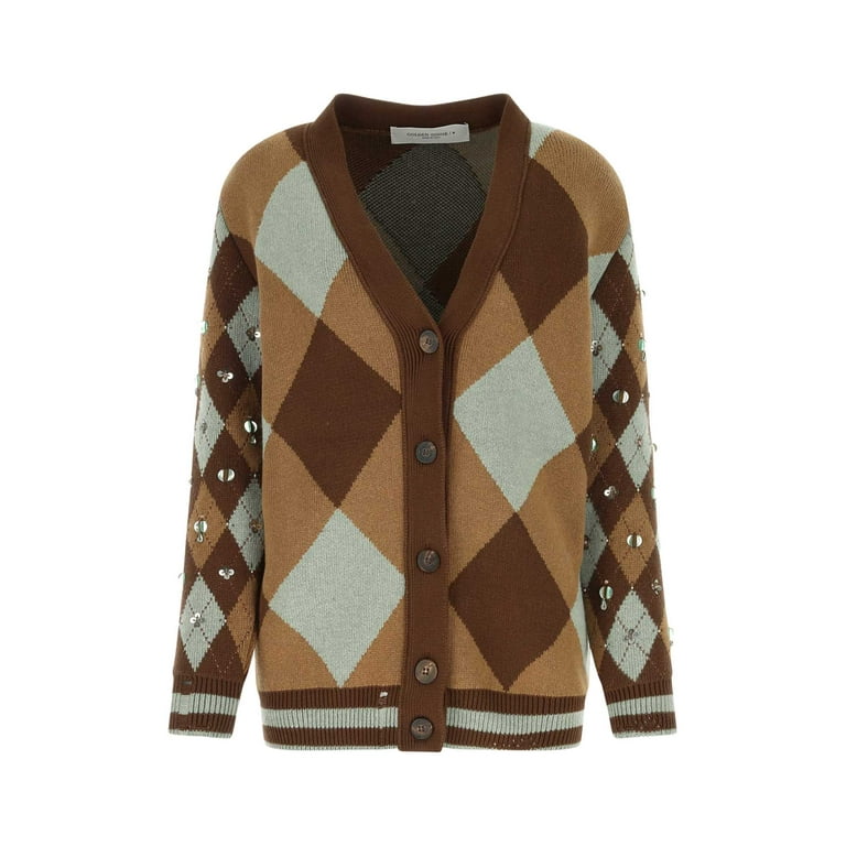 Viscose and elastane cardigan top