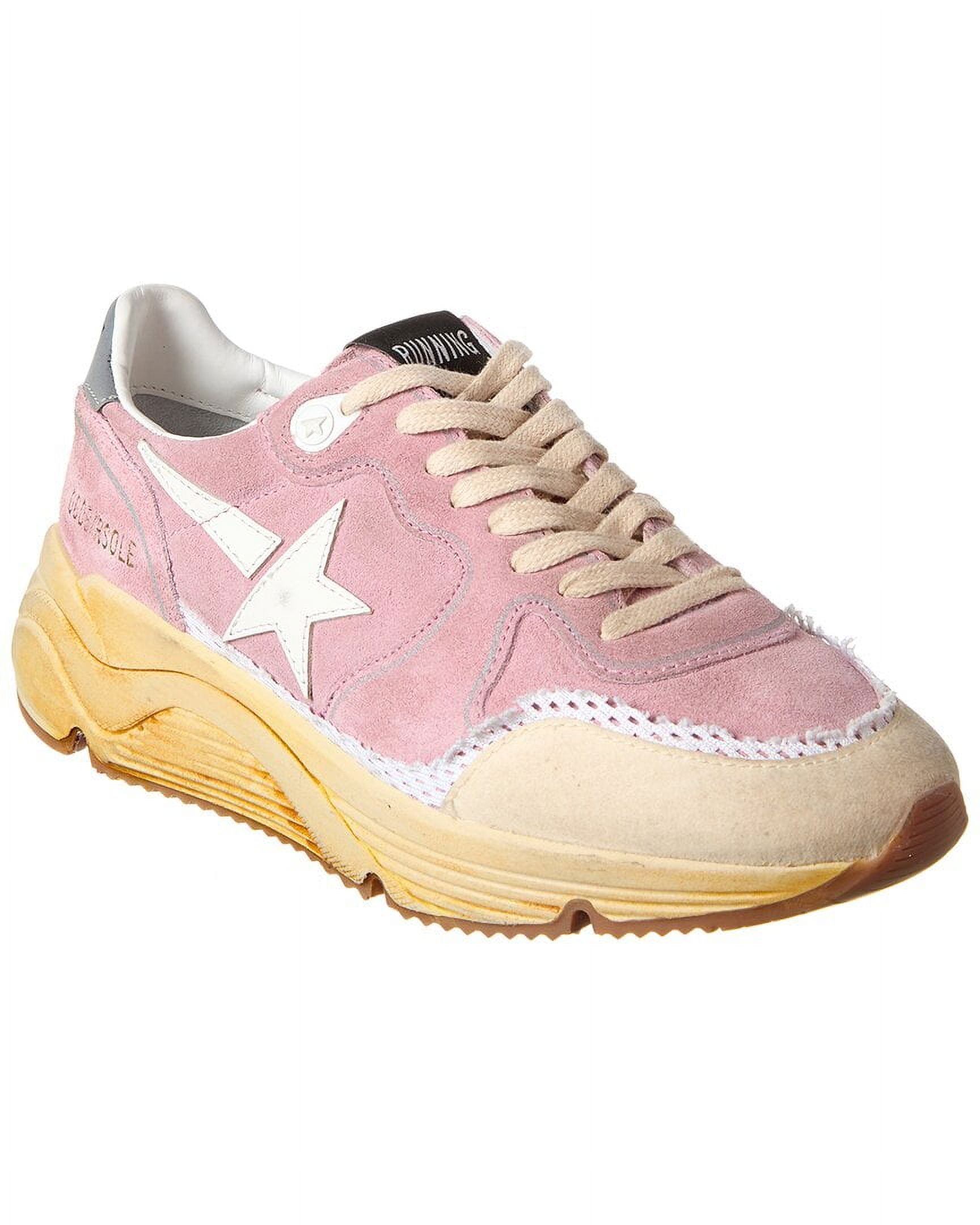 Golden goose running sole cheap pink