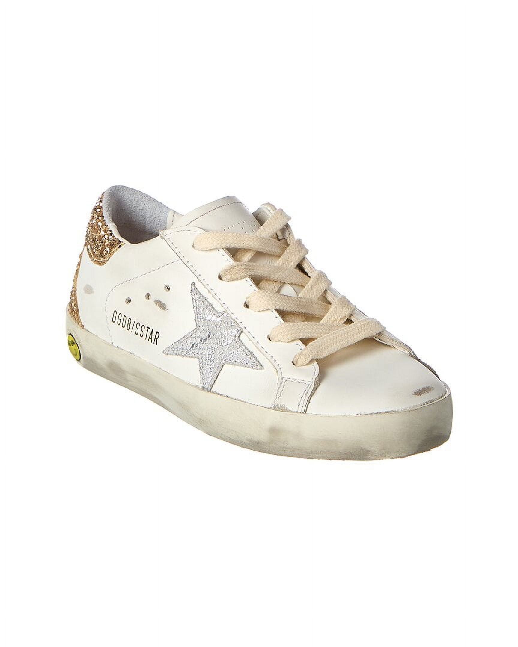 Superstar leather sale