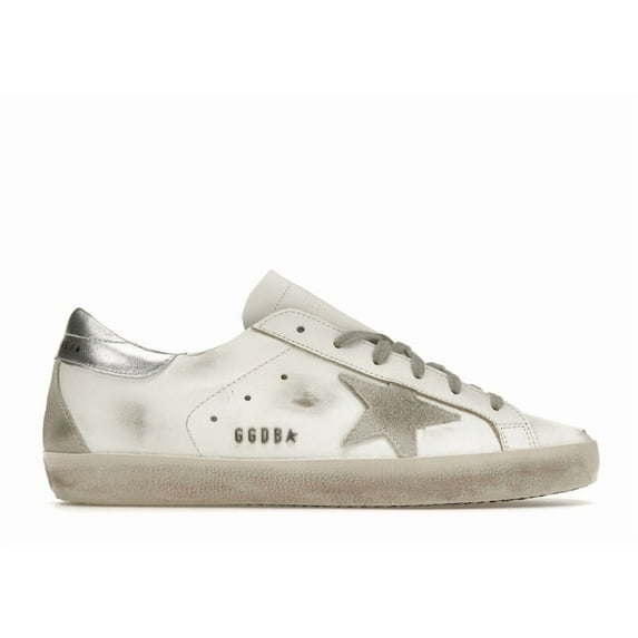 Golden Goose Women's Super-Star White Silver Shoes, from StockX