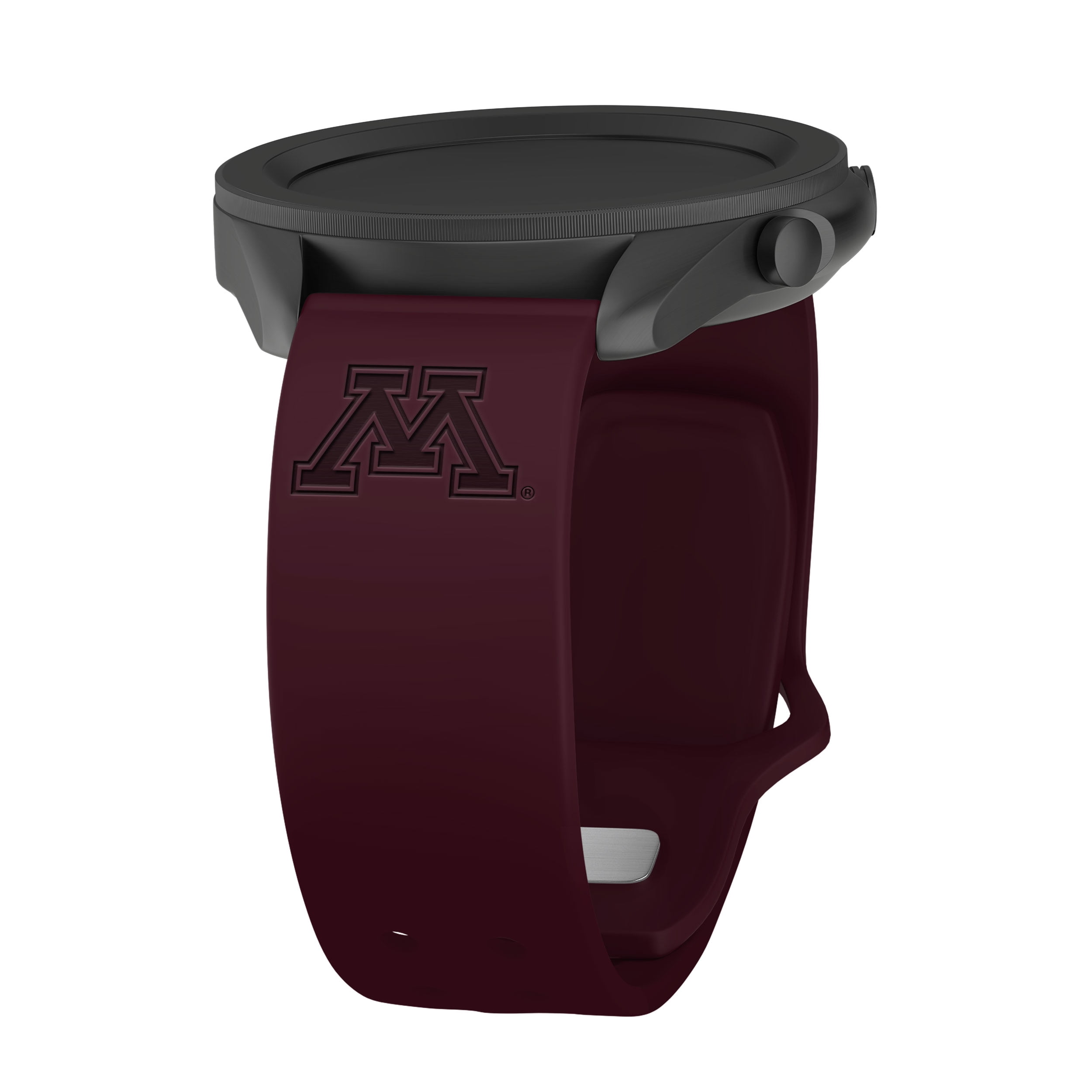 Golden Gophers Engraved Silicone Unisex Watch Band for Samsung Galaxy Watch (20mm Maroon) by Affinity Bands