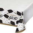 thumbnail image 1 of Golden Grad Paper Tablecloth, 1 of 1