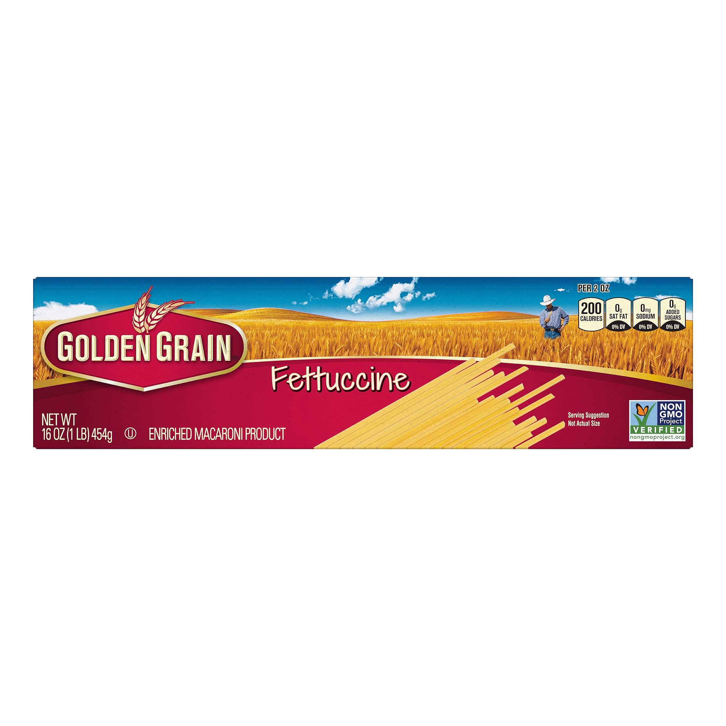 Golden Grain Fettuccine, 16 oz