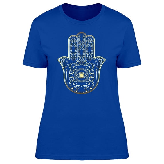 Golden Hamsa With Eye Tee Women's -Image by Shutterstock