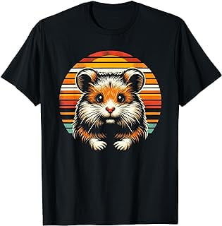 Golden Hamster Retro T-Shirt - Walmart.com