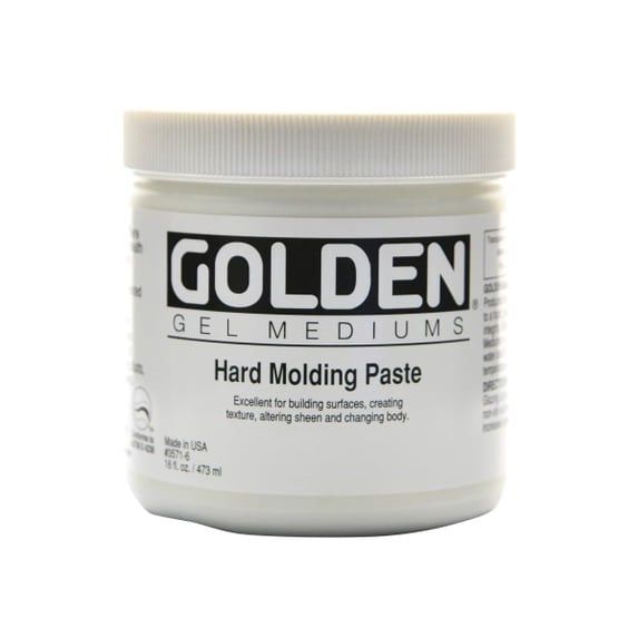 Golden Hard Molding Paste, 16 oz.