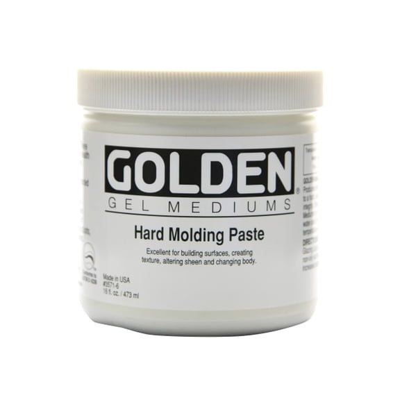 Golden Hard Molding Paste, 16 oz.