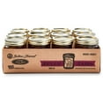 thumbnail image 1 of Golden Harvest Regular Mouth 8oz Half Pint Jelly Jar with Lids & Bands, 12 Count, 1 of 4