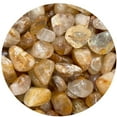 thumbnail image 1 of Golden Healer Quartz Tumbled Stones, Polished Natural Golden Healer Quartz Gemstone, Golden Healer Quartz Healing Crystals (Golden Healer Quartz, 0.25 Pound), 1 of 9