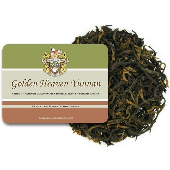 Golden Heaven Yunnan China Black Tea - Loose Leaf - 16oz