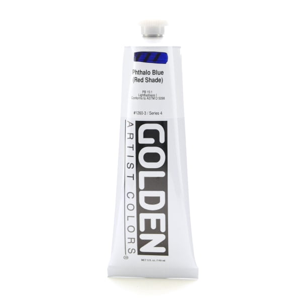 Golden - Heavy Body Acrylic - 5 oz. Tube - Pthalo Blue/Red Shade