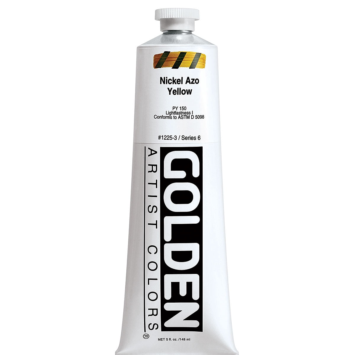 Golden - Heavy Body Acrylic - Nickel Azo Yellow, 5 oz