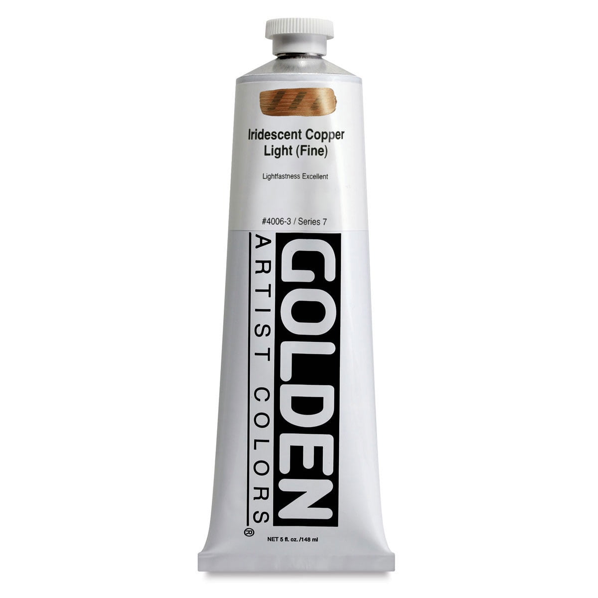Golden Heavy Body Artist Acrylic, 5 oz, Iridescent Copper Light (Fine)