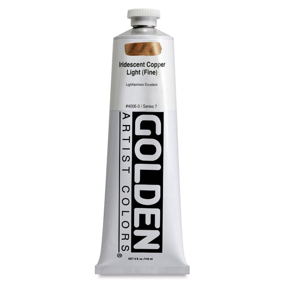 Golden Heavy Body Artist Acrylic, 5 oz, Iridescent Copper Light (Fine)