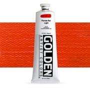 Golden Heavy Body Artist Acrylic, 5 oz, Pyrrole Red Light