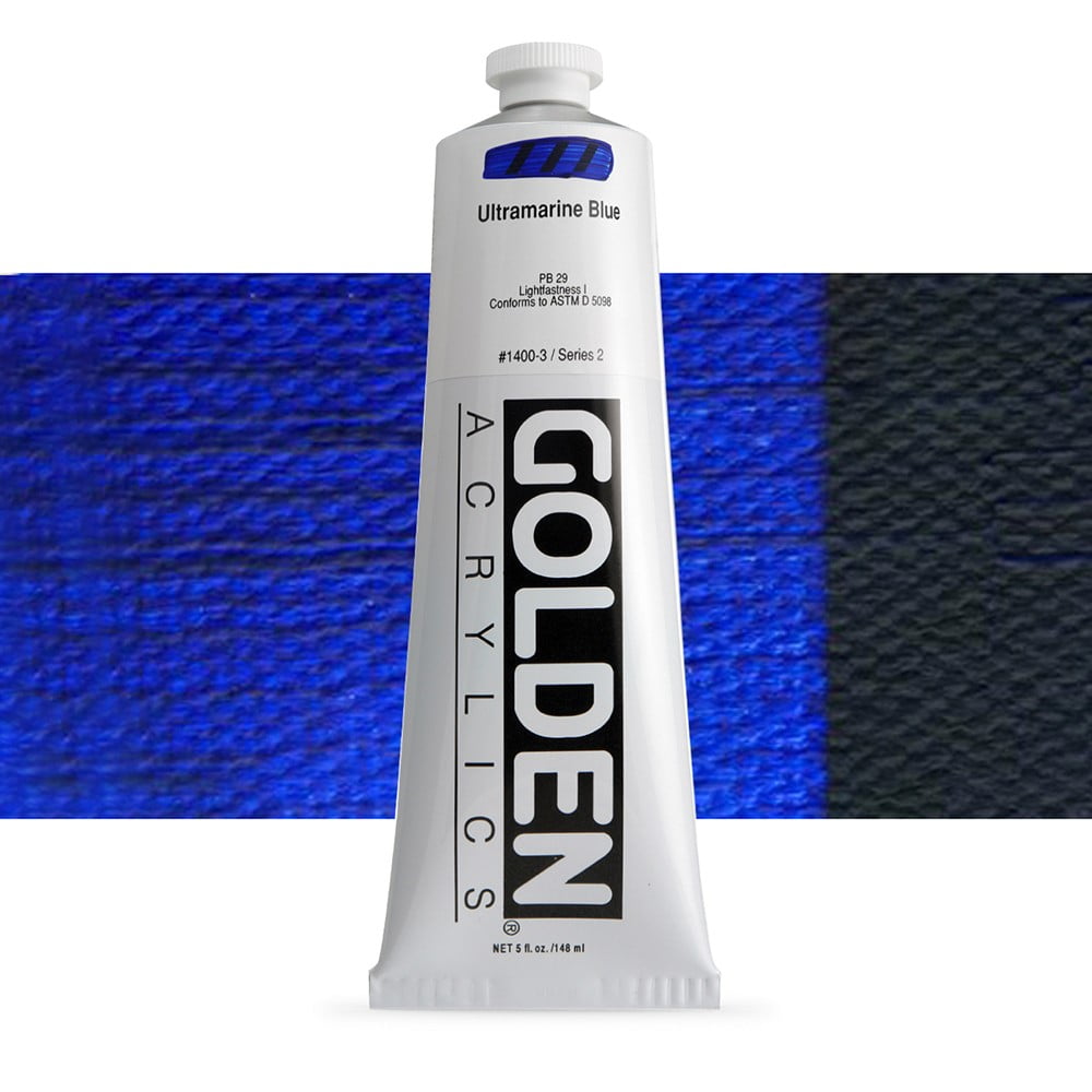 Golden Heavy Body Acrylic - Ultramarine Blue 4 oz.