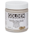 thumbnail image 1 of Golden Special Iridescent Acrylics - Gold Mica Flake (Small), 4 oz, 1 of 2