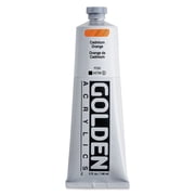 Golden Heavy Body Artist Acrylics - Cadmium Orange, 5 oz Tube